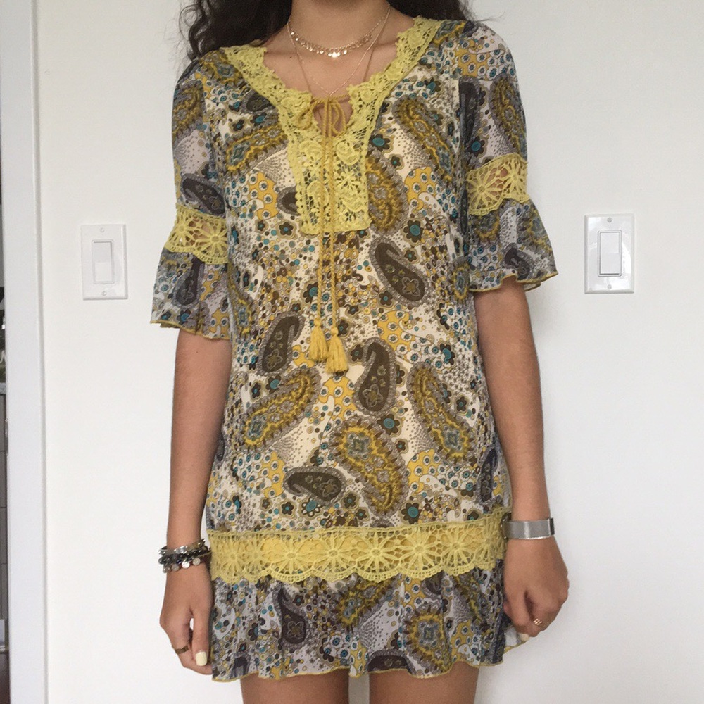 Moon Collection | Paisley Print Tunic with Tassels